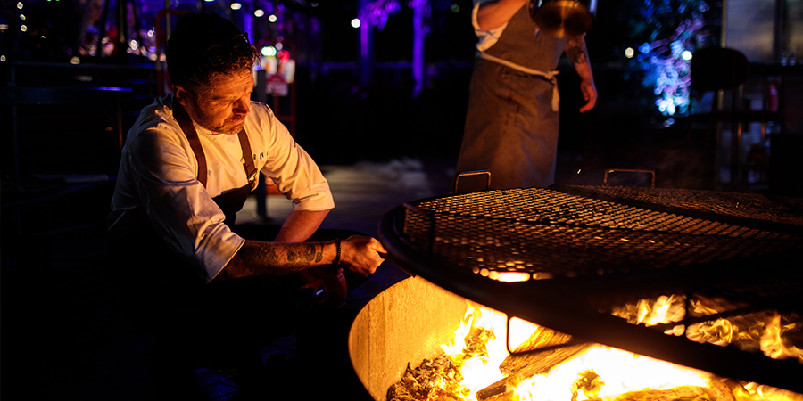 Chef at Tasting Australia event